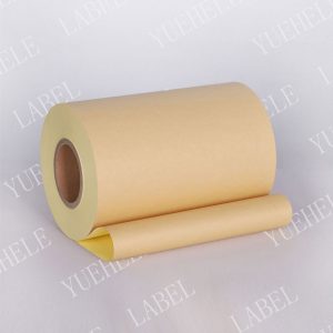 Kraft paper label roll material