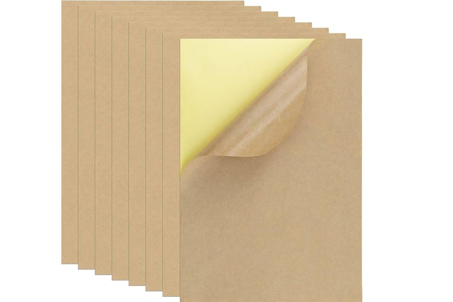 Kraft paper stickers