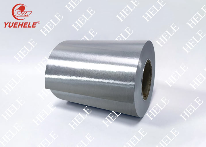 Aluminum self-adhesive label material