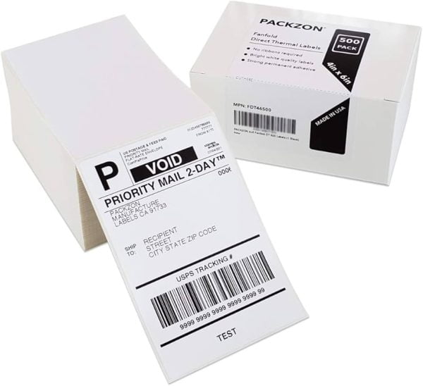 4x6 Inch Direct Thermal Labels