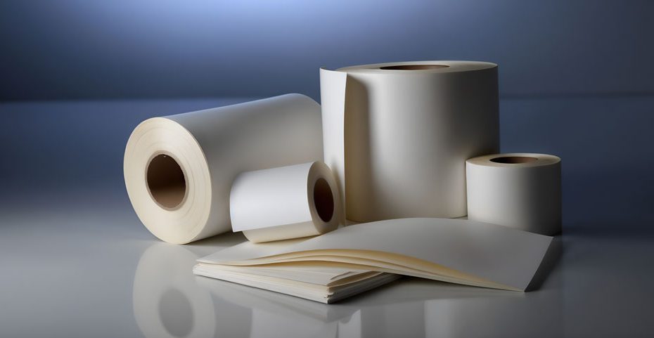 blank roll self-adhesive labels