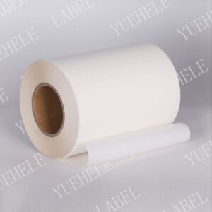 80μm Clear inkjet clear PET/water base/80gsm White glassine