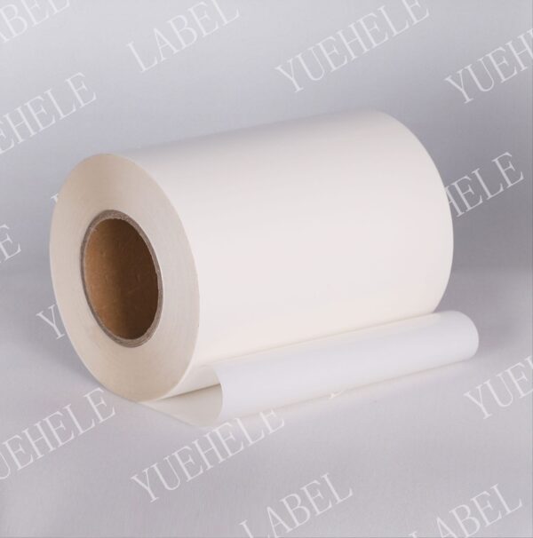 50μm transparent BOPP/water glue/60g white glassine
