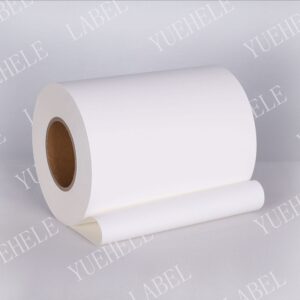 75μm Thermal synthetic paper top coated/Water base/60gsm white glassine