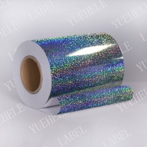 PVC label material
