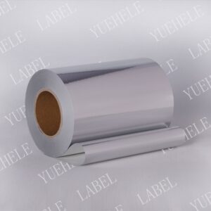 80μm Gloss silver inkjet gloss silver PET/water base/80gsm White glassine