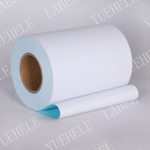 70g three-proof thermal paper, hot melt adhesive, 60g blue glassine