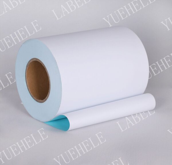 70g three-proof thermal paper, hot melt adhesive, 60g blue glassine