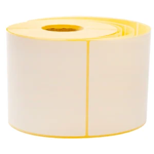 100MM×150MM Thermal labels（Yellow Glassine liner）