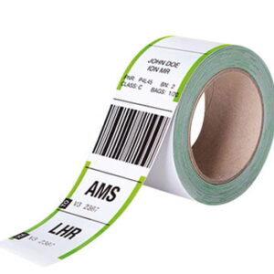 Thermal Baggage Tags, Freezer Grade Adhesive