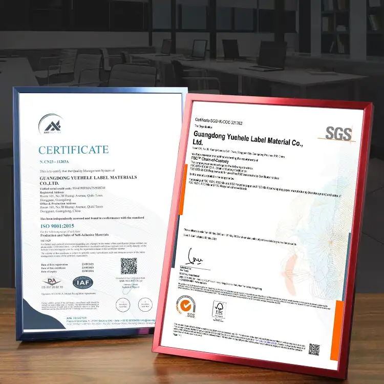 Product Certificates
